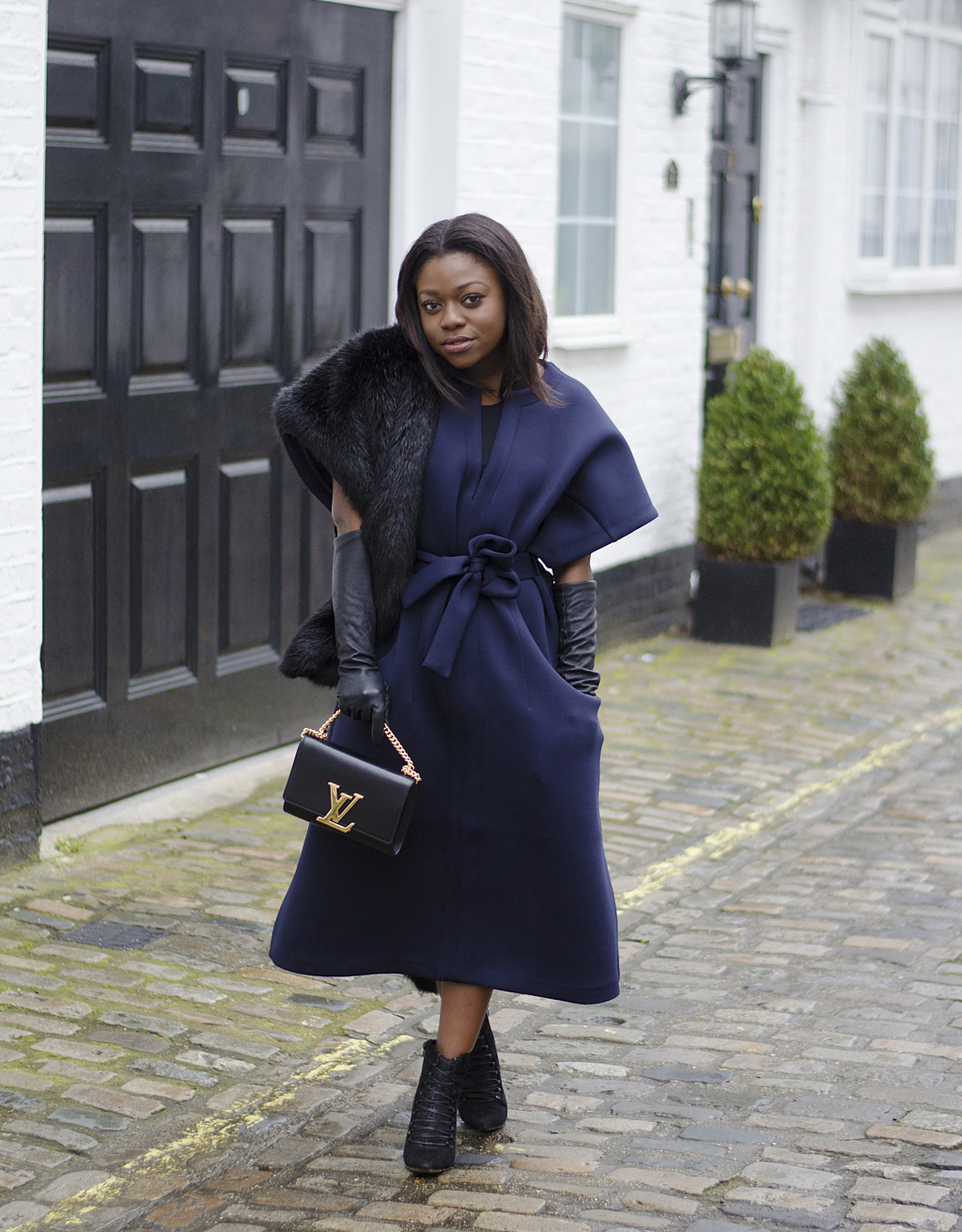 Nasty gal outlet navy dress