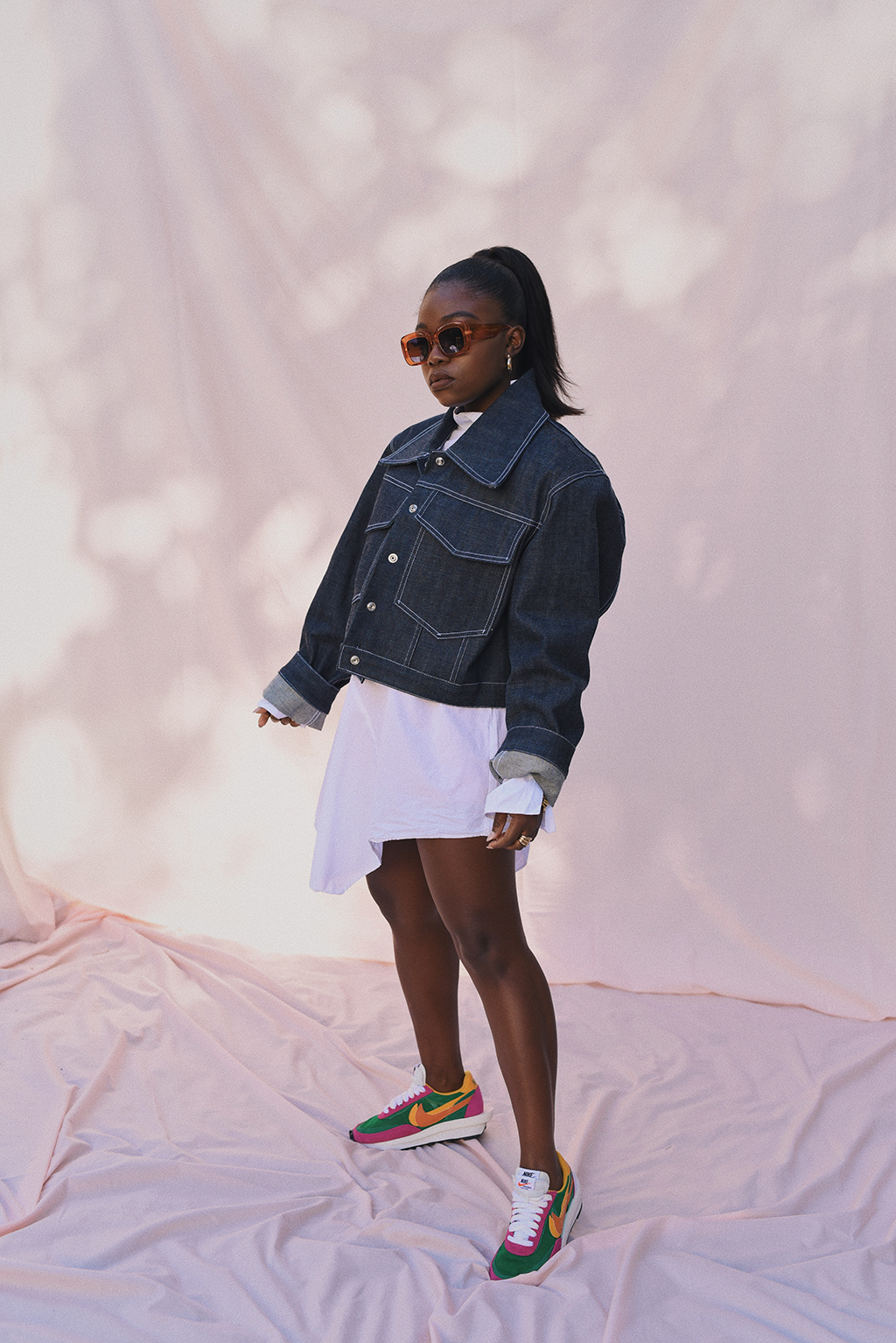 Six Ways To Wear Nike x Sacai LD Waffle Trainers Mirror Me London Fashion Travel Personal Development Blog By Fisayo Longe